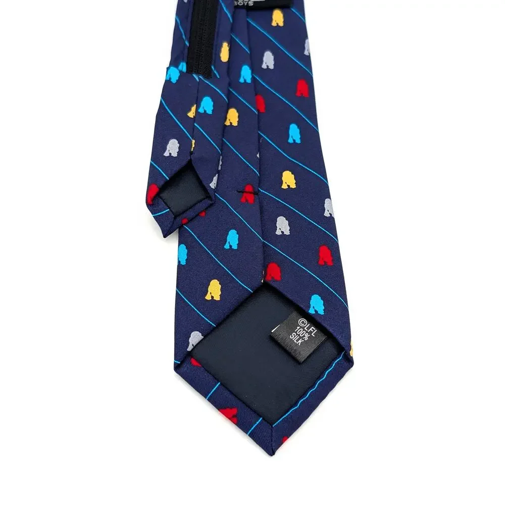 Star Wars Boys R2-D2 Zipper Necktie Novelty Pre-Tied Adjustable Preppy Whimsical